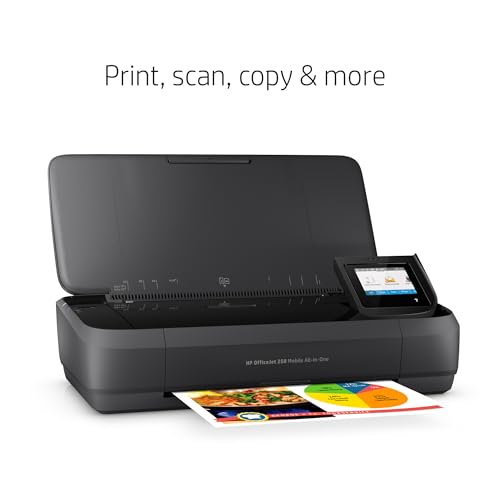 undefined HP OfficeJet 250 Wireless Mobile Printer, Scanner, Copier - Black, Battery included (CZ992A) の商品画像 5