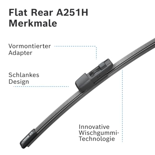 Bosch Scheibenwischer Rear A251H, Länge: 250mm – Scheibenwischer für – Ansicht 6