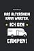 Produktbild Notizbuch mit witzigem Rentner Spruch Das Altersheim kann warten. Ich geh campen!: Praktisches Wohnmobil Camping Notizbuch, Tagebuch, Logbuch, ... für Notizen zu Reisezielen und Erlebnissen