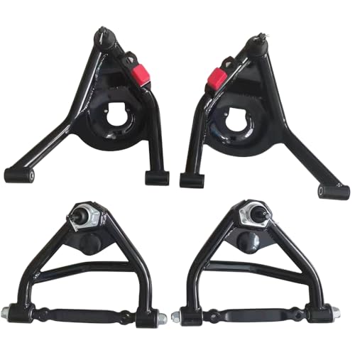 Pemnture 4 Pcs For 1970-1981 Pontiac Firebird Front Upper And Lower Tubular C...