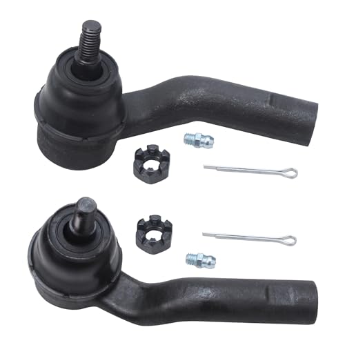 Image of Detroit Axle - 6pc Front End Suspension Kit for Ford 2012-2018 C-Max Focus, 2 Lower Control Arms 4 Outer & Inner Tie Rods 2013 2014 2015 2016 2017 Replacement