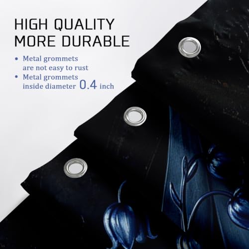 Rideau de douche moderne en polyester imperméable au tissage élégant