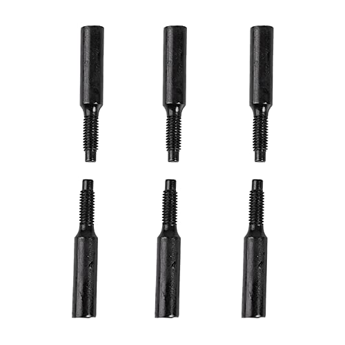 Generic 6 Pcs String Locking Screw, Black Metal, Anti Breakage, Improve Tone, Premium Material, gubWThlW, Easy to Install o