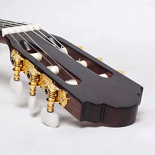 SheIRin Guitare Acoustique en pin coréen Massif, Ensemble Naturel avec Sac de Transport, accordeur, Sangle, Cordes… - Les Beatles, Paul McCartney, John Lennon, RIngo Starr, George Harrison SheIRin Guitare Acoustique en pin coréen Massif, Ensemble Naturel avec Sac de Transport, accordeur, Sangle, Cordes… – Image 5
