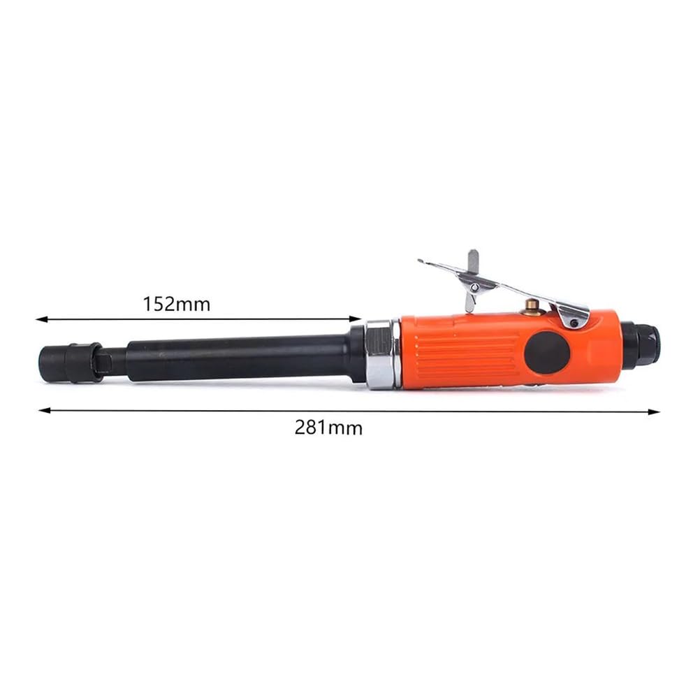 Smerigliatrice pneumatica, 1/4", ad alta velocità, 22000 giri/min, per rettifica e modellatura di precisione