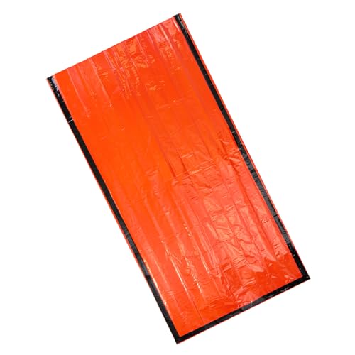 Keenso Bolsa de Dormir de Emergencia, Saco Bivy Reflectivo Térmico Ligero, 82.68x41.34 pulgadas, Kit Compacto de Supervivencia para Camping y Senderismo miniatura 2