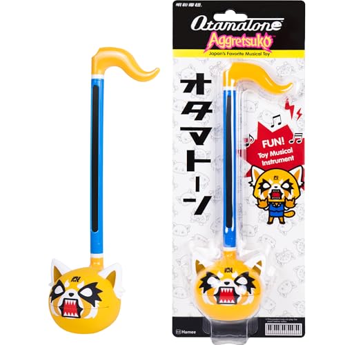 Image of Otamatone Special Edition Sanrio (Aggretsuko - Rage) - Fun Electronic Musical Toy Synthesizer Instrument by Maywa Denki (Official Licensed) [Includes Song Sheet and English Instructions]