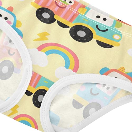 GuoChe Cotton Panties 1-piecing Hip Design Panties Briefs Underwear for Kids in Sizes 2T,3T, 4T, 5T, 6Y and 8Y4