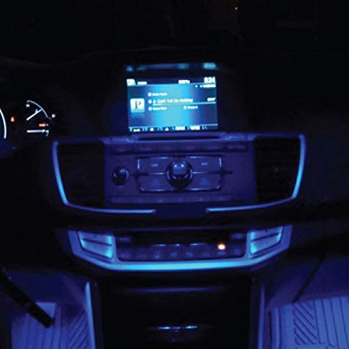 Jtech 10X 194 168 2825 T10 5-Smd Blue Led Car Lights Bulb #TOP5