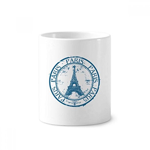 Paris France Tour Eiffel tasse céramique 12 onces gobelet brosse à dents
