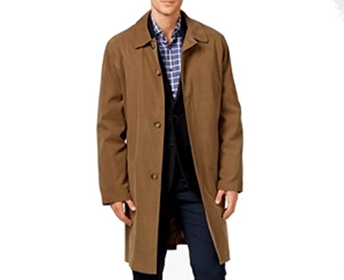 London Fog Men's Durham Rain Coat with Zip-Out Body