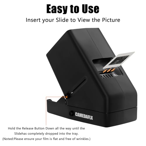 sv-3 35mm slide amp film viewer-slide viewer with 3x magnification and led-lighted viewing for 35mm slides and film negativesusb or battery poweredinclude usb cable