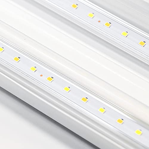 Linkable Led Shop Light 4Ft,3Cct 3000K/4000K/5000K Selectable,Led Shop Light,4500Lm Super Bright,3Color Temperatures With Memory Function,4Ft Led Shop Light For Garage,Workshop,Warehouse,Shop,6 Pack #TOP6