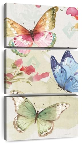 ElephantStock - Colorful Breeze I Wall Art - Vertical Multi