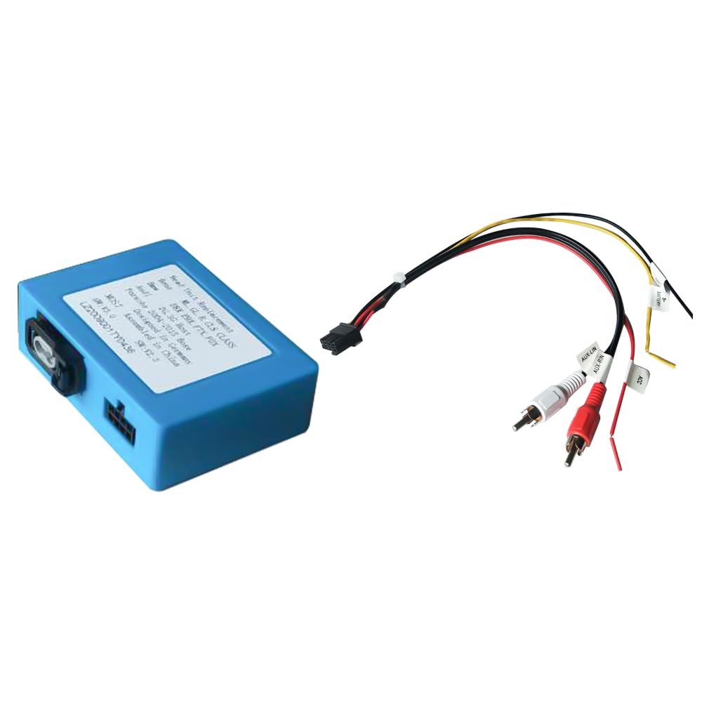 Most-Lichtleiter-Decoder für Original Bose und Harman Kardon Systeme | Kompatibel mit Mercedes ML GL R CLS SLK, Porsche 911 Boxster Cayman, BMW E9X E7X F0X, Audi 2G 3G HOST