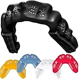 Braces Mouthguard, Bulletproof: World’s Thinnest & Strongest Sports Mouth Guard for Braces! Wrestling Football Basketball Hockey Rugby Lacrosse BJJ MMA Boxing Mouthpiece. Adult Youth Kids Mouth Piece