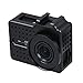 JINSER Action Camera Aluminum Protective Shockproof Frame Case Shell + UV Protector Lens Cap Cover for Xiaomi Yi 2 4K Accessories (Black)