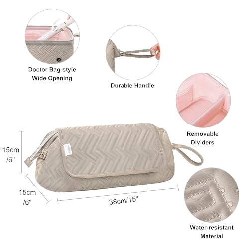Leuded Hair Tools Travel Bag with Heat Resistant Mat for Shark Airwrap - Image 4
