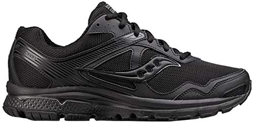 Saucony Men's Cohesion 10 Running Shoe, Black, 9 M US