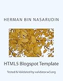 HTML5 Blogspot Template: Validated by validator.w3.org