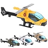 Construcción robusta de aleación: Fabricados con una combinación de aleación y plástico, estos adornos de helicópteros ofrecen una sensación de solidez y durabilidad, ideales para decorar mesas u oficinas.