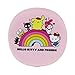 Impressions Vanity Hello Kitty and Friends Core LED Compact Mirror for Purse, Lighted Travel Makeup Mirror with 3X Magnification, Daylight LED Lighting, Adjustable Brightness and Soft Touch Sensor