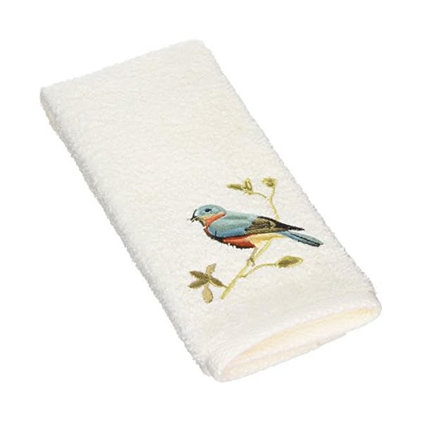   Avanti-Linens-Fingertip-Towel-Soft-Absorbent-Cotton-Towel-Premier-Songbirds-Collection
