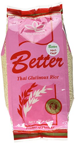 Better - Riz Gluant 1 kg - Lot de 5 ( 1x 5 = 5 kg)