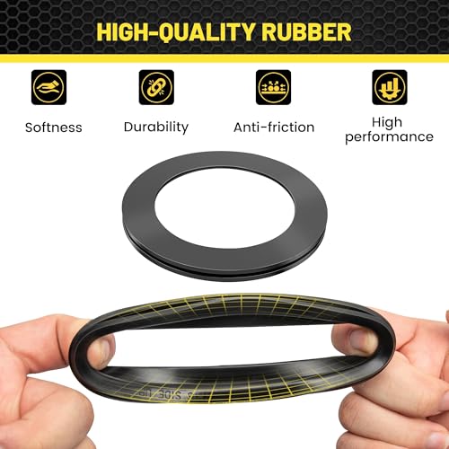 Image of Oyviny Replaces 385311658 RV Toilet Flush Ball Seal for Dometic 300 310 320 Toilet, RV Camper Toilet Seal Gasket Replacement Solve The Leakage Problem, 2 Pack