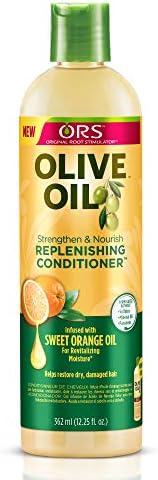 ORS Olive Oil Strengthen and Nourish Replenishing Conditioner 12.25 Ounce (Pack of 2)