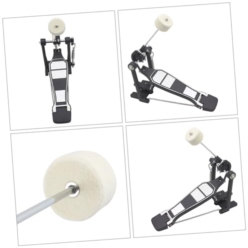 Pedal de Batería Simple para Bombo Repuesto 2 piezas miniatura 3