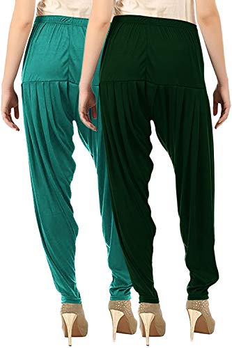 Image of Buy That Trendz Patiala Salwar for Women Relaxed Fit Viscose Patiyala Salwar Harem Bottom Pants