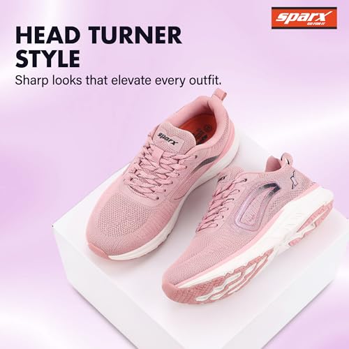 Image of SPARX SL-304 Walking Shoes for Women | Trendy Design, Cushioned Sole & Everyday Comfort