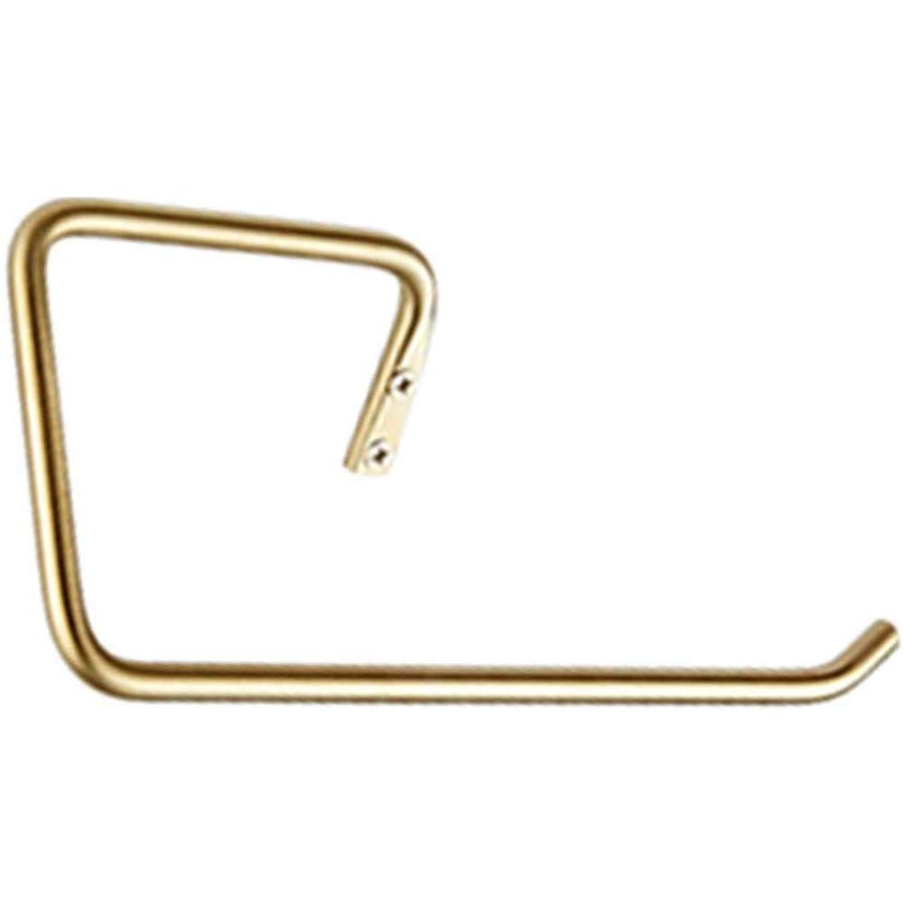 Portasciugamani Portasciugamani Anello 304 Acciaio Inossidabile Punch Portasciugamani Dorato Portasciugamani Accessorio per Hardware da Bagno 20 cm