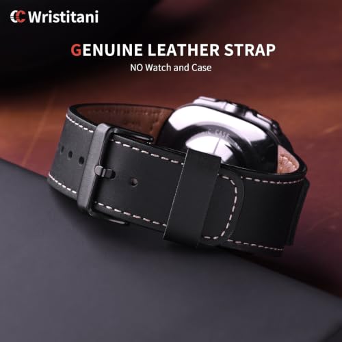 Image of Wristitani Leather Strap for Samsung Galaxy Watch Ultra /9 /8 /7 /6 /5 /4