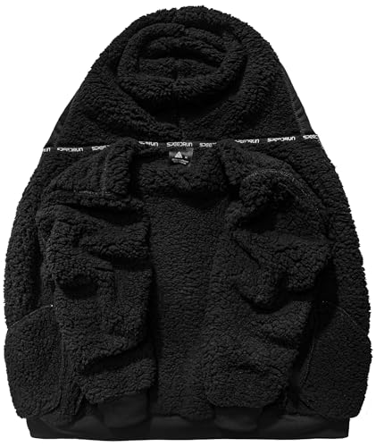 Image of SWISSWELL Unisex Boys Girls Fleece Hoodie Sherpa Lined Jacket Zip Up Hooded Sweatshirt Winter Outerwear for Kids