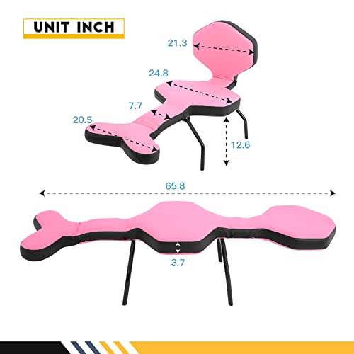 Sillón Plegable Diseño Sirena Rosa miniatura 7