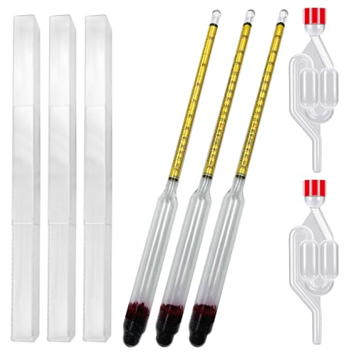 Hydrometer Alcohol, 0200 Proof and 0100 Tralle Hydrometer Alcohol