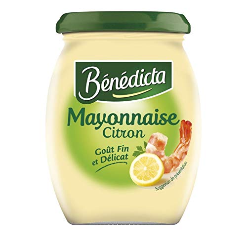 Benedicta Limone Maionese Vaso 3X255Gvendu Con Piècelivraison Francia Libera