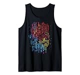 Binary code Digital art Colorful binary