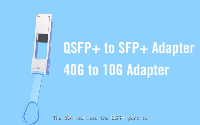 Image of 10Gtek QSA Adapter - 40G QSFP to 10G SFP+ Converter Module for Cisco CVR-QSFP-SFP10G