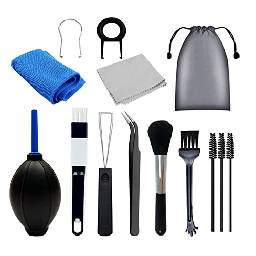 Kit de Nettoyage pour appareils Photo,soufflage d'air,Stylo de Nettoyage,Chiffon de Nettoyage,Pinceau etc,pour Nettoyer Les appareils Photo numériques,Ordinateurs,téléphones Portables Cover
