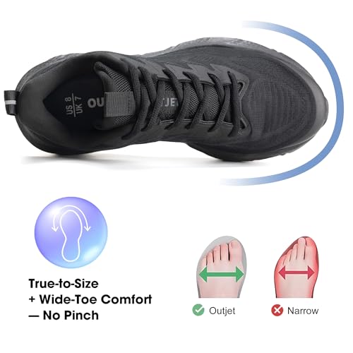 Men's Walking Running Tennis Shoes Comfortable Breathable Lightweight Cushioning Non-Slip Fashion Sneakers for Athletic Gym Workout4