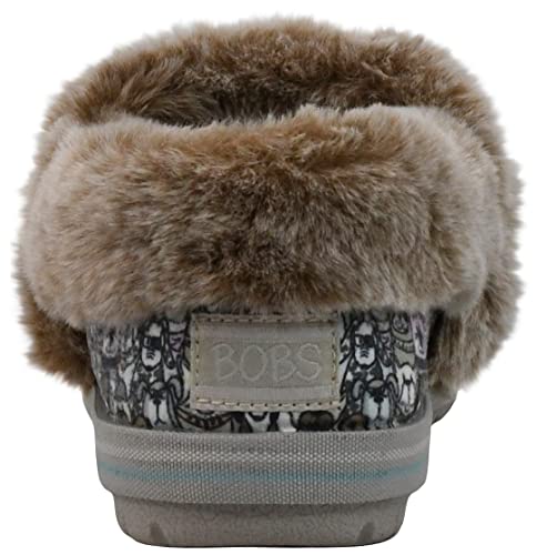 Skechers Skechers Women's Bobs Too Cozy- Snuggle Rovers Slipper Taupe/Multi 8.5