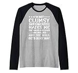 Photo Gallery uomo i m not clumsy it s just the floor hates me funny sarcastic maglia con maniche raglan Photo Gallery uomo i m not clumsy it s just the floor hates me funny sarcastic maglia con maniche raglan