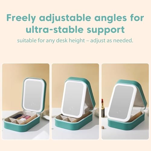 Bolso de Maquillaje LED Portátil con Espejo Ajustable miniatura 5