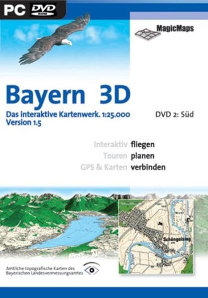 Bayern 3D Version 1.5, Süd (DVD-ROM)
