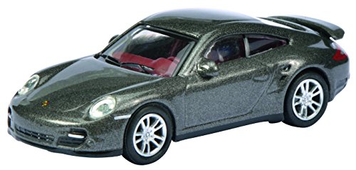 Preisvergleich Produktbild Schuco 452619900 - Porsche 911 Turbo 1:87, grau metallic