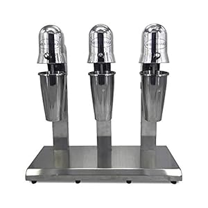 Commercial Three Head Drink Mixer Stainless Steel Milk Shake Machine for Drink Mixer 110V (three Head)