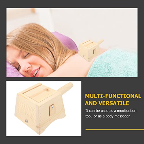 Caja de Moxibustión para Masaje Abdominal, Soporte Portátil para Moxibustión miniatura 4